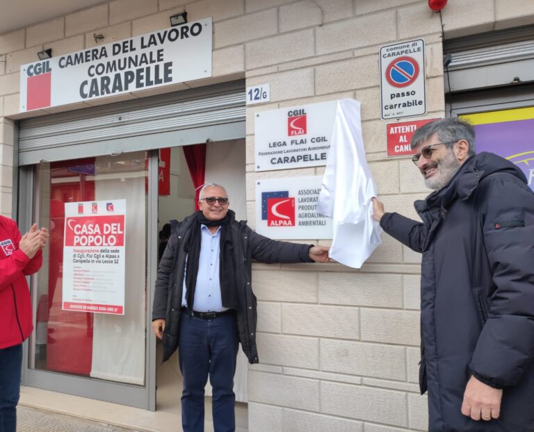 Apertura sede Carapelle